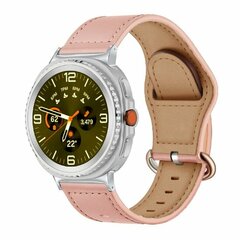 Classic leren band - Roze - Samsung Galaxy Watch 8 Classic - 46mm