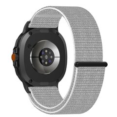 Sportloop nylon bandje - Lichtgrijs - Samsung Galaxy Watch 8 - 40mm / 44mm