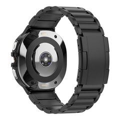 Titanium band - Zwart - Samsung Galaxy Watch 8 - 40mm / 44mm