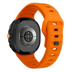 Wave siliconen band - Oranje - Samsung Galaxy Watch 8 - 40mm / 44mm
