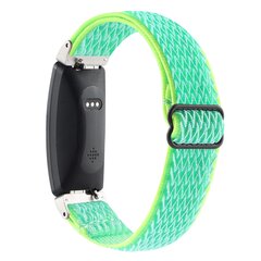 FitBit Inspire 2 &amp; Ace 3 Elastische solo loop nylon bandje - Mint groen