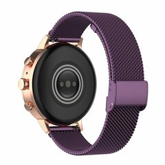 Garmin Venu 4 - 41mm - Milanese bandje met klemsluiting - Paars