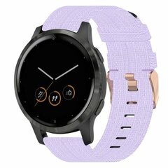 Garmin Venu 4 - 41mm - Canvas nylon bandje - Lila