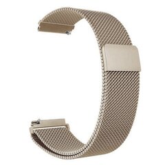 Milanese bandje - Vintage goud - Garmin Lily 2