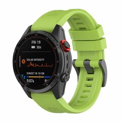 Siliconen sportbandje - Groen - Garmin Fenix 8 / 8 Pro - 51mm