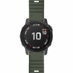 Siliconen bandje - Leger groen - Garmin Fenix 8 / 8 Pro - 51mm