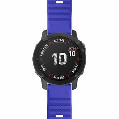 Siliconen bandje - Kobalt blauw - Garmin Fenix 8 / 8 Pro - 51mm