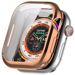 Apple Watch TPU case - Champagne / Ros&eacute; goud - Geschikt voor Apple Watch 46mm