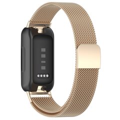 Fitbit Inspire 3 - Milanese bandje - Vintage goud