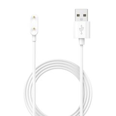 Oplader / Oplaadkabel - Geschikt voor Huawei Watch Fit 4 / 3 / 2 / 1 / Fit New / Fit Mini - Huawei Honor Band - Huawei Band 9 / 8 / 7 / 6 - USB aansluiting - 1 meter - Wit