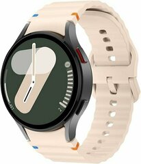 Wave Sportband met aansluitknop - Lichtroze -  Samsung Galaxy Watch 4 - 40mm &amp; 44mm