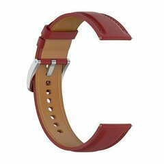 Garmin Vivoactive 4 / 4L - Luxe leren bandje - Bordeaux