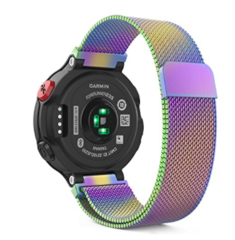 Garmin Forerunner 220 / 230 / 235 / 620 / 630 / 735 (XT) - Milanese bandje - Small - Multicolor