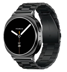 Stalen schakelband - Zwart - Samsung Galaxy Watch 8 - 40mm / 44mm