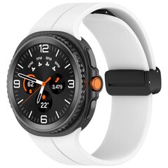 D-buckle Solid Line sportbandje - Wit - Samsung Galaxy Watch 8 - 40mm / 44mm