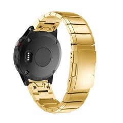 Stainless steel schakelband - Goud - Garmin Fenix 7s/6s/5s / Instinct 2s / Epix Pro Gen 2 (42mm)