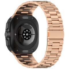 Stalen schakelband - Ros&eacute; goud - Samsung Galaxy Watch Ultra 47mm