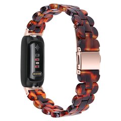Fitbit Inspire 3 - Resin schakelbandje - Amber bruin