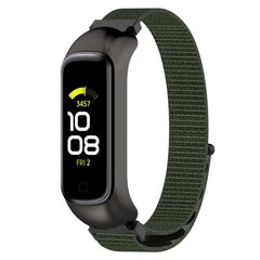 Nylon sport loop band - Donkergroen - Samsung Galaxy Fit 2