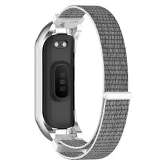 Nylon sport loop band - Wit / grijs - Samsung Galaxy Fit 2