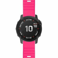 Siliconen bandje - Roze - Garmin Instinct 3 - 50mm