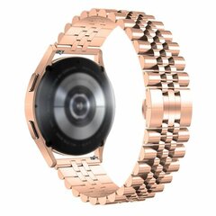 Stalen band - Ros&eacute; goud - Samsung Galaxy Watch 3 - 45mm