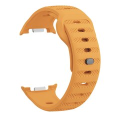 Wave met motief siliconen band - Oranje - Samsung Galaxy Watch 8 - 40mm / 44mm