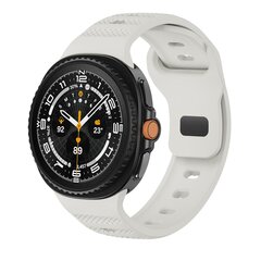 Wave met motief siliconen band - Starlight - Samsung Galaxy Watch 8 - 40mm / 44mm