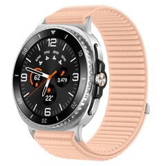 Nylon ribbelbandje - Zandroze - Samsung Galaxy Watch 8 - 40mm / 44mm