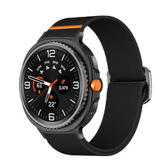 Nylon Loop bandje - Zwart - Samsung Galaxy Watch 8 - 40mm / 44mm