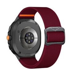 Nylon Loop bandje - Bordeaux - Samsung Galaxy Watch 8 - 40mm / 44mm