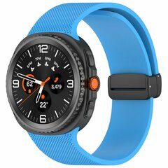 D-buckle sportband - Blauw - Samsung Galaxy Watch 8 Classic - 46mm