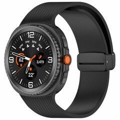 D-buckle sportband - Zwart - Samsung Galaxy Watch 8 Classic - 46mm