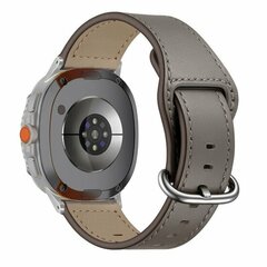 Classic leren band - Taupe - Samsung Galaxy Watch 8 Classic - 46mm