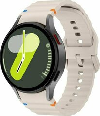 Wave Sportband - Maat: S/M - Sterrenlicht -  Samsung Galaxy Watch 7 - 40mm / 44mm &amp; Watch FE