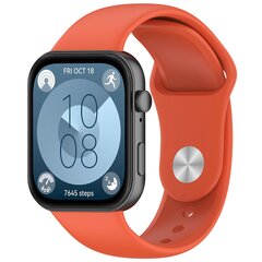 Siliconen sportband - Oranje - Huawei Watch Fit 3 / Fit 4