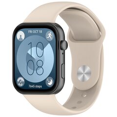 Siliconen sportband - Beige - Huawei Watch Fit 3 / Fit 4