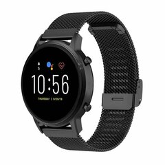 Xiaomi Mi Watch / Xiaomi Watch 2 / Xiaomi Watch S1 / S2 / S3 / S4  - Milanese bandje met klemsluiting - Zwart
