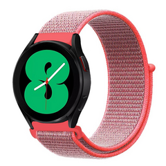 Sport Loop nylon bandje - Roze - Xiaomi Mi Watch / Xiaomi Watch 2 / Xiaomi Watch S1 / S2 / S3 / S4