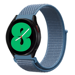 Sport Loop nylon bandje - Denim blauw - Xiaomi Mi Watch / Xiaomi Watch 2 / Xiaomi Watch S1 / S2 / S3 / S4