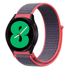 Sport Loop nylon bandje - Magenta - Xiaomi Mi Watch / Xiaomi Watch 2 / Xiaomi Watch S1 / S2 / S3 / S4