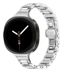 Slim fit stalen schakelband - Zilver - Samsung Galaxy Watch 8 - 40mm / 44mm
