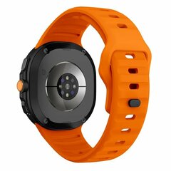 Wave siliconen band - Oranje - Samsung Galaxy Watch 8 Classic - 46mm