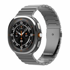 Titanium Luxe band - Space Grey - Samsung Galaxy Watch 8 Classic - 46mm