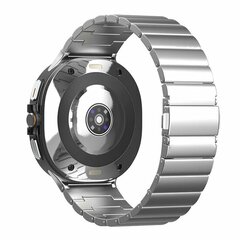 Titanium Luxe band - Zilver - Samsung Galaxy Watch 8 Classic - 46mm