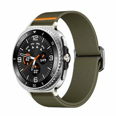 Nylon Loop bandje - Groen - Samsung Galaxy Watch 8 Classic - 46mm