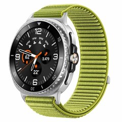 Nylon ribbelbandje - Groen - Samsung Galaxy Watch 8 Classic - 46mm