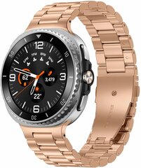 Stalen schakelband - Ros&eacute; goud - Samsung Galaxy Watch 8 Classic - 46mm