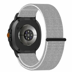 Sportloop nylon bandje - Lichtgrijs - Samsung Galaxy Watch 8 Classic - 46mm