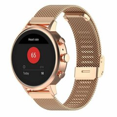 Samsung Galaxy Watch 5 (Pro) - 40mm / 44mm / 45mm - Milanese bandje met klemsluiting - Champagne goud
